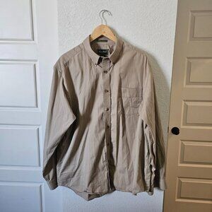 Eddie Bauer Wrinkle Resistant Mens Button Down Shirt